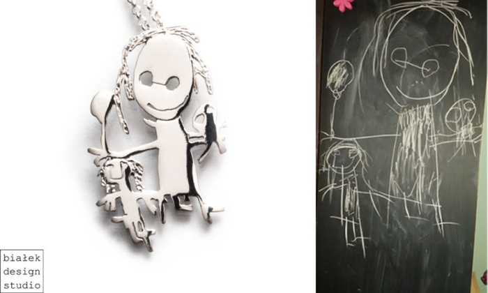 Bialek Design Studio – Jewelry Inspired By Children’s Drawings