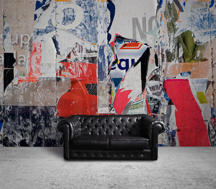 GRUNGE POSTER WALL MURAL