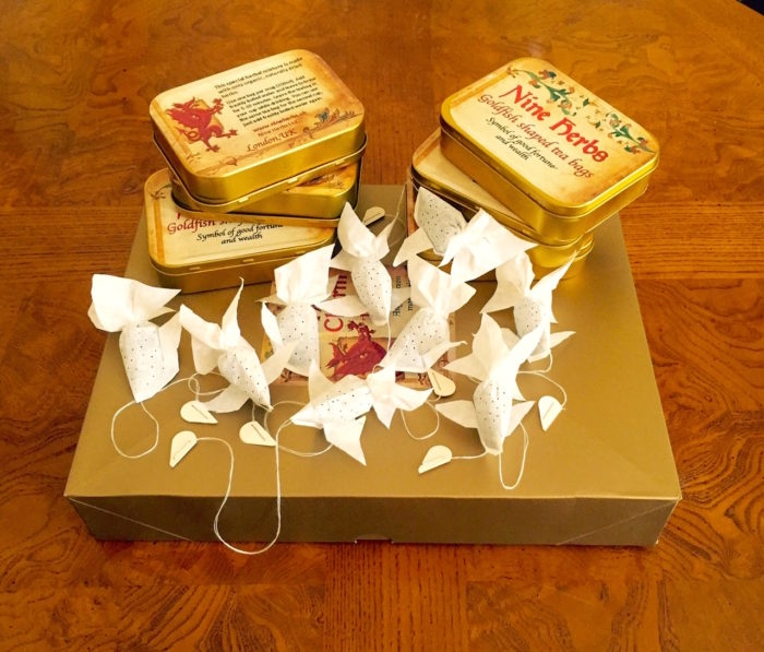 Goldfish tea bags gift sets
