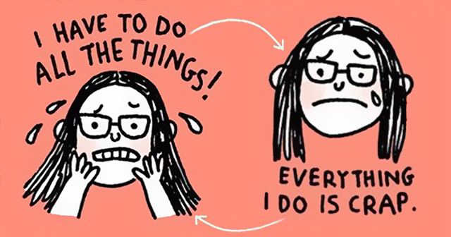 Illustrations Show The Struggles Of Living With Mental Illness