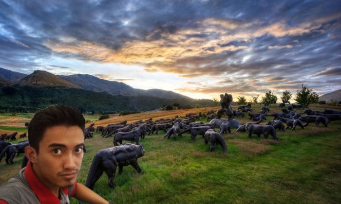 “The Wolves at The Hills”, sculptures around Queenstown.