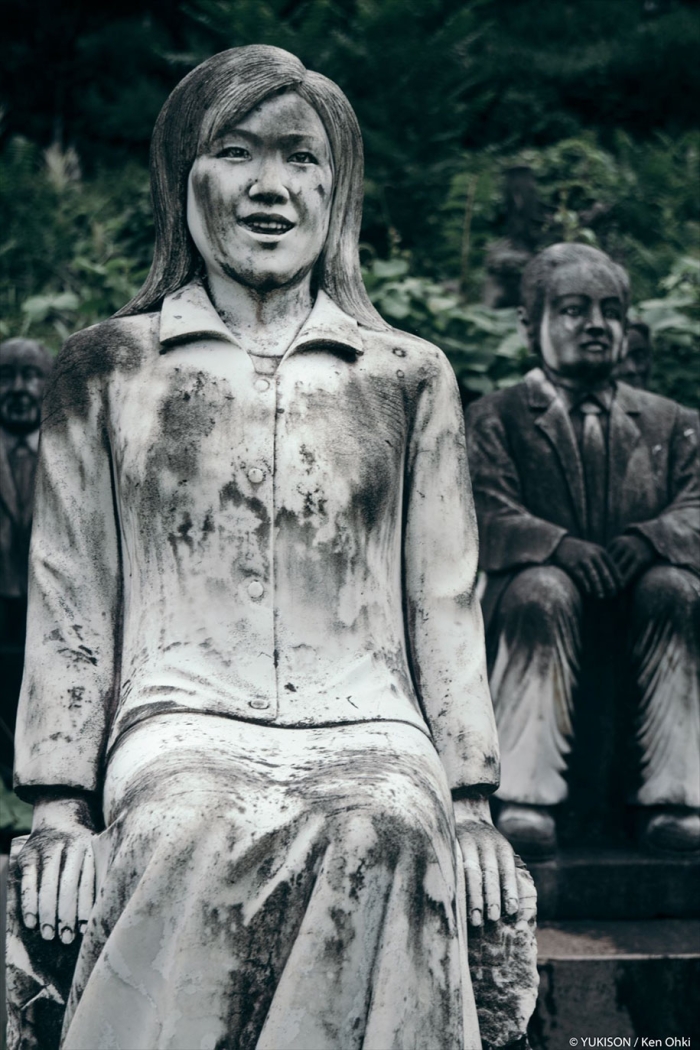 creepy-statues-forbidden-forest-japan-yukisons-ken-ohki-17