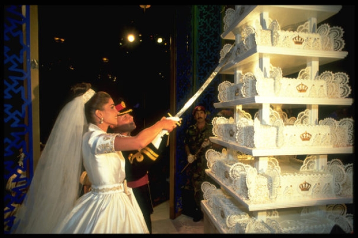 MARRIAGE OF PRINCE ABDALLAH OF JORDAN IN AMMAN June 10, 1993