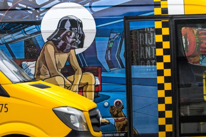 Gallery on wheels