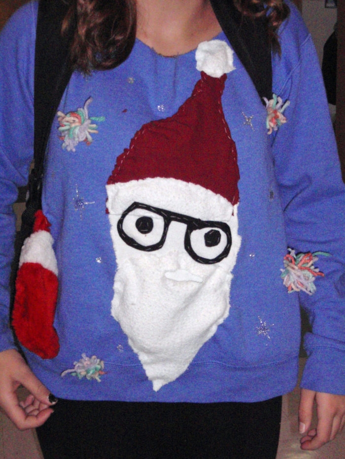 A Really White Santa Claus