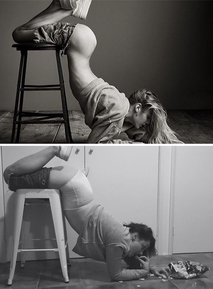 funny-celebrity-instagram-photos-recreated-celeste-barber-4