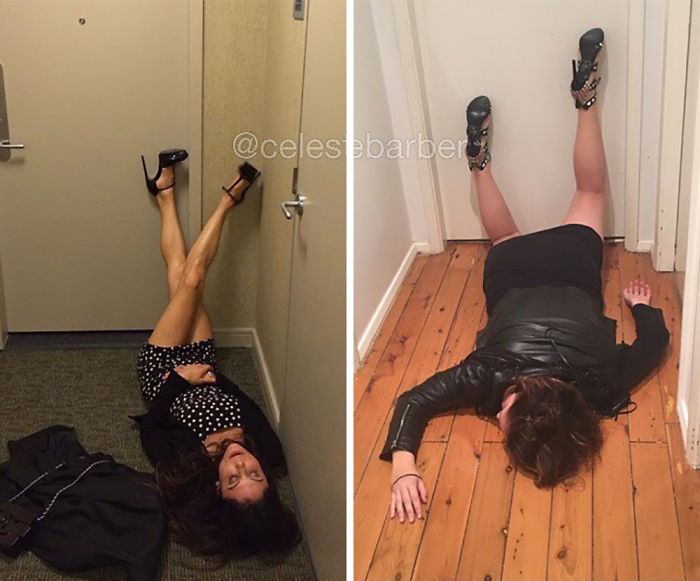 funny-celebrity-instagram-photos-recreated-celeste-barber-1