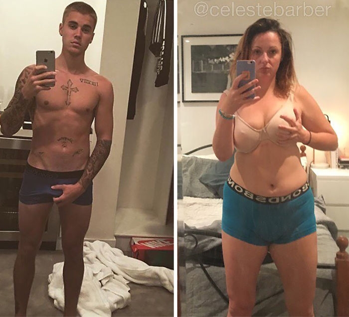 funny-celebrity-instagram-photos-recreated-celeste-barber-5