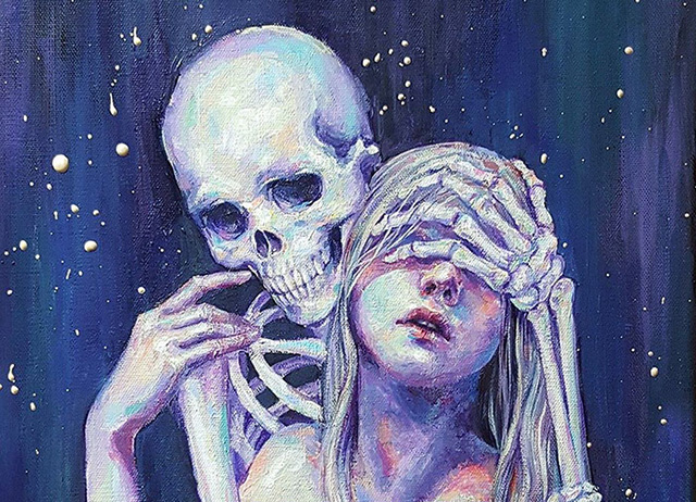 Artist Creates Death-Inspired Comics To Fight Her Depression