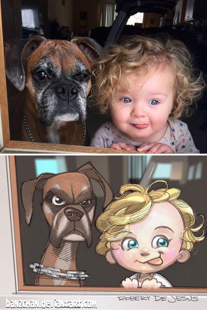 people-pets-turned-cartoons-anime-banzchan-robert-dejesus-2