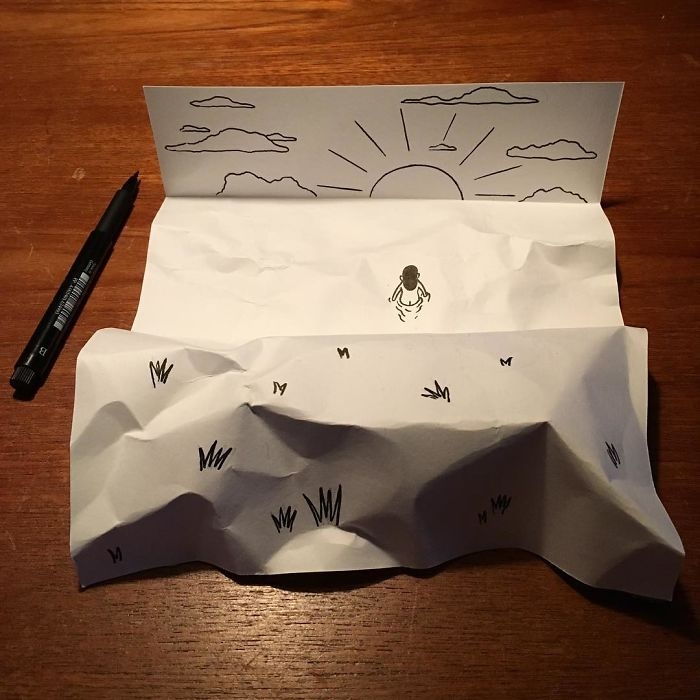 3d-paper-art-illustrations-huskmitnavn-8