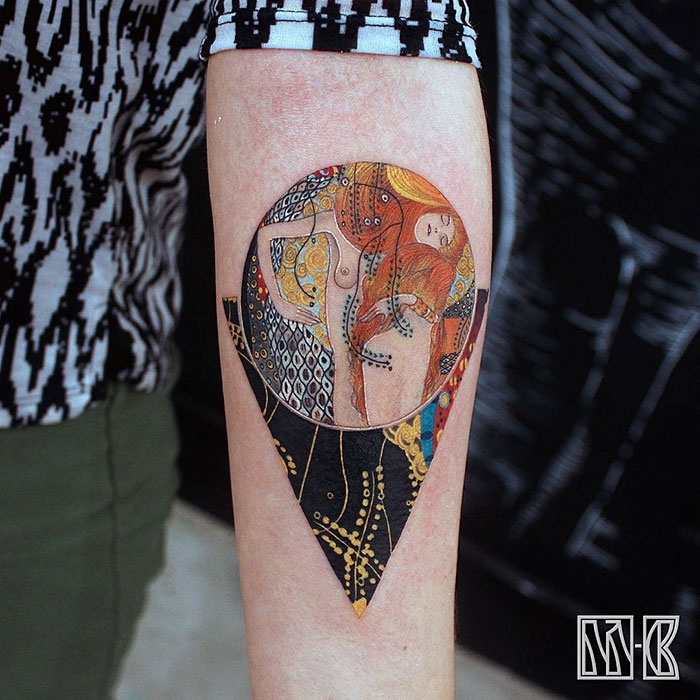 artistic-tattoos-gustav-klimt-3