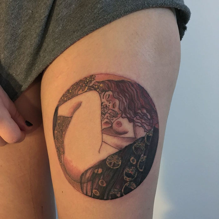 artistic-tattoos-gustav-klimt-8