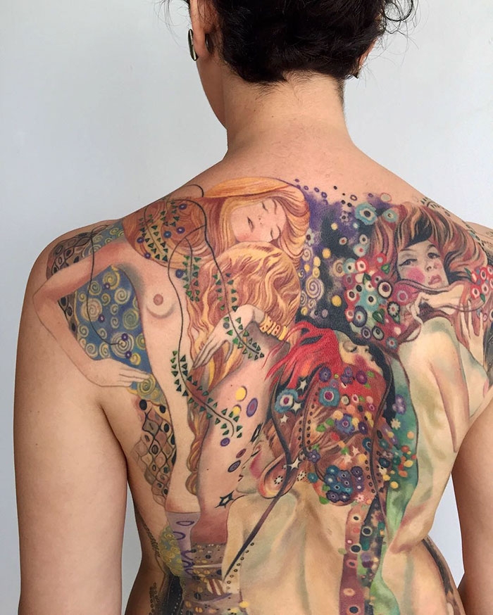 artistic-tattoos-gustav-klimt-9