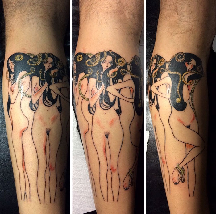 artistic-tattoos-gustav-klimt-10