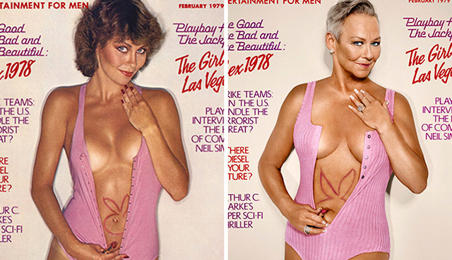 7 Playboy's Models Recreate Their Own Magazine Covers Almost 30 Years Later