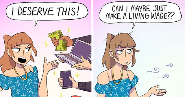 5 Comics Comparing What People Think Millennials Are Like Vs What They're Actually Like