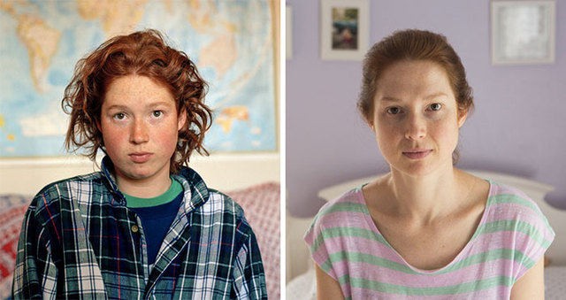 Photographer Photographs Her Friends In 2000 And Then In 2017 Again, Shows The Incredible Difference 17 Years Make